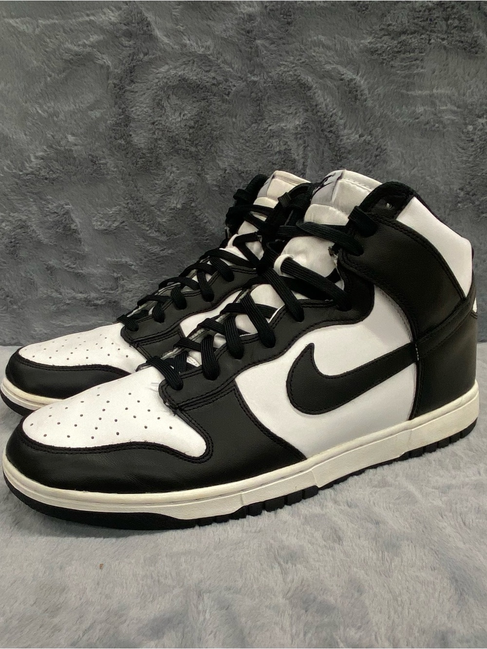 Nike Dunk High Retro Panda Black & White Shoes Mens Size 13